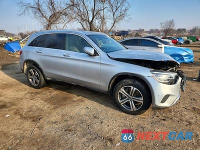 Czwarte zdjęcie samochodu z boku: 2022 MERCEDES-BENZ GLC 300 VIN:W1N0G8DB0NG061989 - miniatura