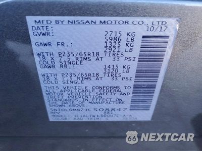 Zdjęcie 13 z 13 samochodu: 2018 INFINITI QX60 BASE VIN:5N1DL0MN7JC508847 - miniatura