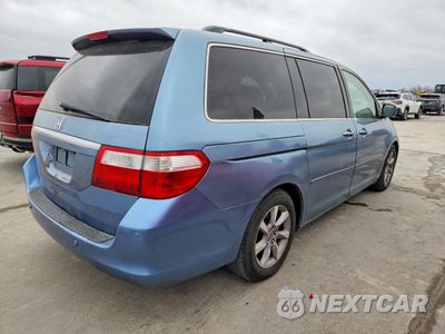 Trzecie zdjęcie samochodu z tyłu: 2007 HONDA ODYSSEY TOURING VIN:5FNRL38847B116324 - miniatura