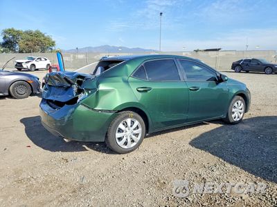 Trzecie zdjęcie samochodu z tyłu: 2016 TOYOTA COROLLA LE VIN:2T1BURHE6GC652977 - miniatura