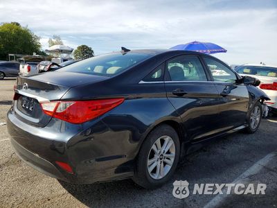 Trzecie zdjęcie samochodu z tyłu: 2014 HYUNDAI SONATA GLS VIN:5NPEB4ACXEH827238 - miniatura