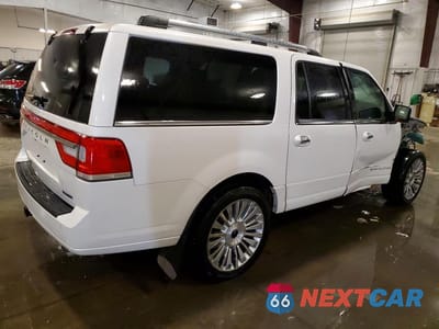 Trzecie zdjęcie samochodu z tyłu: 2015 LINCOLN NAVIGATOR L VIN:5LMJJ3JT9FEJ10268 - miniatura