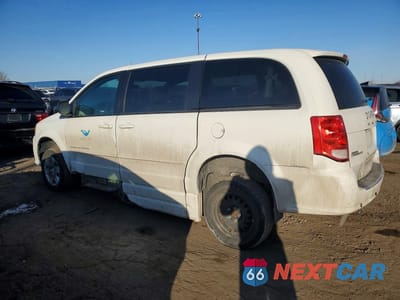Drugie zdjęcie samochodu z przodu: 2012 DODGE GRAND CARAVAN SE VIN:2C4RDGBG9CR180684 - miniatura