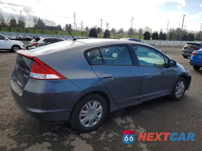Trzecie zdjęcie samochodu z tyłu: 2010 HONDA INSIGHT LX VIN:JHMZE2H51AS043450 - miniatura