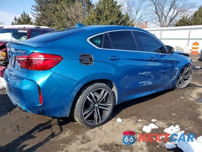 Trzecie zdjęcie samochodu z tyłu: 2017 BMW X6 M VIN:5YMKW8C53H0R43614 - miniatura