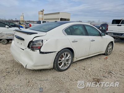 Trzecie zdjęcie samochodu z tyłu: 2012 NISSAN MAXIMA 3.5 S VIN:1N4AA5APXCC869921 - miniatura
