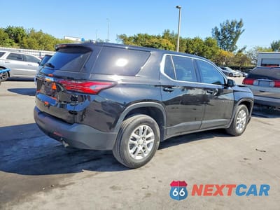 Trzecie zdjęcie samochodu z tyłu: 2023 CHEVROLET TRAVERSE LS VIN:1GNERFKW0PJ121624 - miniatura