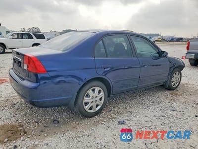 Trzecie zdjęcie samochodu z tyłu: 2003 HONDA CIVIC EX VIN:2HGES26763H515389 - miniatura