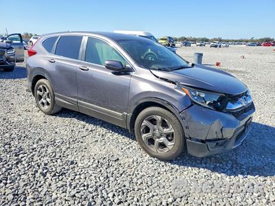 Czwarte zdjęcie samochodu z boku: 2019 HONDA CR-V EX VIN:5J6RW1H50KA021529 - miniatura