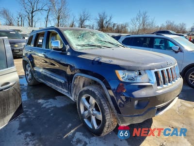 Czwarte zdjęcie samochodu z boku: 2011 JEEP GRAND CHEROKEE OVERLAND VIN:1J4RR6GTXBC570017 - miniatura