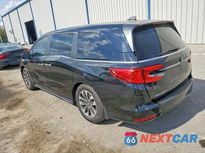 Drugie zdjęcie samochodu z przodu: 2022 HONDA ODYSSEY EXL VIN:5FNRL6H77NB010214 - miniatura