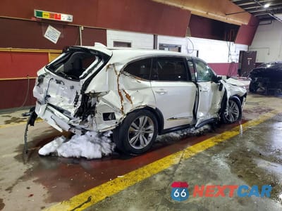 Trzecie zdjęcie samochodu z tyłu: 2025 ACURA MDX VIN:5J8YE1H37SL022556 - miniatura