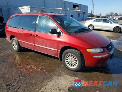 Czwarte zdjęcie samochodu z boku: 2000 CHRYSLER TOWN & COUNTRY LX VIN:1C4GP44G9YB735567 - miniatura