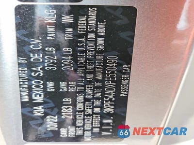 Zdjęcie 12 z 12 samochodu: 2023 KIA FORTE GT LINE VIN:3KPF54ADXPE550490 - miniatura