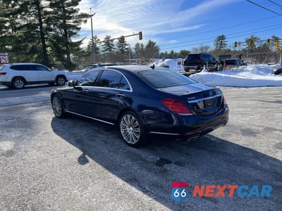 Trzecie zdjęcie samochodu z tyłu: 2016 MERCEDES-BENZ S 550 VIN:WDDUG8CB3GA248021 - miniatura