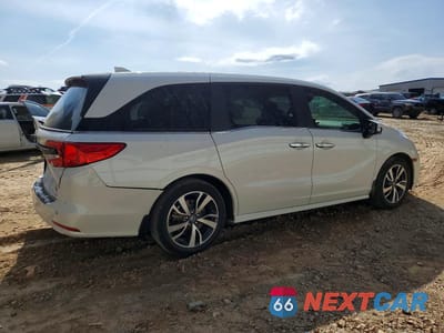 Trzecie zdjęcie samochodu z tyłu: 2022 HONDA ODYSSEY TOURING VIN:5FNRL6H89NB068379 - miniatura