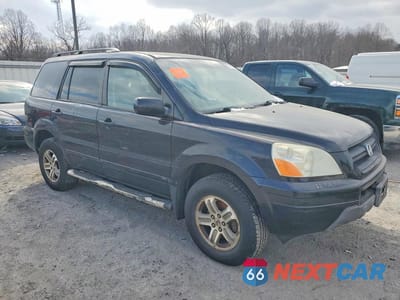 Czwarte zdjęcie samochodu z boku: 2003 HONDA PILOT EXL VIN:2HKYF18703H525351 - miniatura