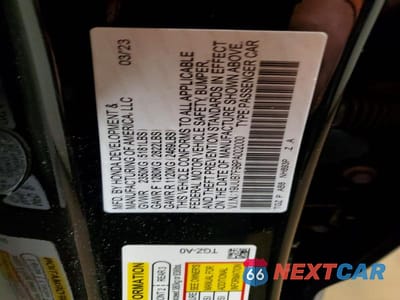 Zdjęcie 13 z 13 samochodu: 2023 ACURA TLX TYPE S VIN:19UUB7F98PA002000 - miniatura