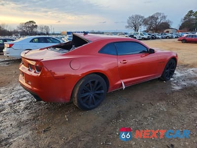 Trzecie zdjęcie samochodu z tyłu: 2013 CHEVROLET CAMARO LS VIN:2G1FA1E36D9236771 - miniatura