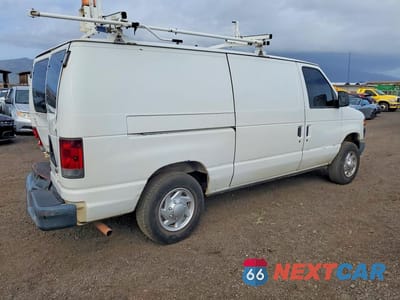 Trzecie zdjęcie samochodu z tyłu: 2013 FORD ECONOLINE E150 VAN VIN:1FTNE1EW1DDA23683 - miniatura