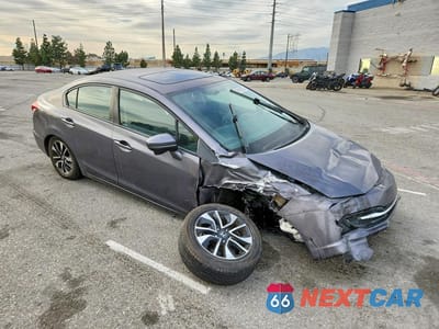 Czwarte zdjęcie samochodu z boku: 2015 HONDA CIVIC EX VIN:2HGFB2F83FH561358 - miniatura