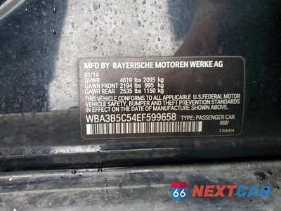 Zdjęcie 12 z 12 samochodu: 2014 BMW 328 XI SULEV VIN:WBA3B5C54EF599658 - miniatura