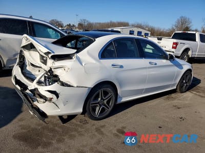 Trzecie zdjęcie samochodu z tyłu: 2020 MERCEDES-BENZ C 300 4MATIC VIN:WDDWF8EB8LR550117 - miniatura