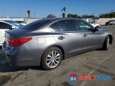 Trzecie zdjęcie samochodu z tyłu: 2016 INFINITI Q50 BASE VIN:JN1CV7AP8GM202187 - miniatura