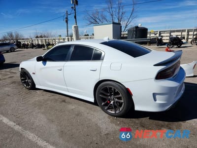 Drugie zdjęcie samochodu z przodu: 2020 DODGE CHARGER SCAT PACK VIN:2C3CDXGJ0LH141244 - miniatura