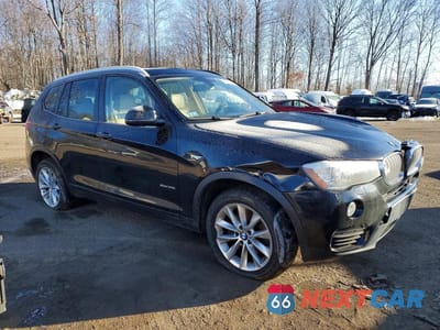 Czwarte zdjęcie samochodu z boku: 2016 BMW X3 XDRIVE28I VIN:5UXWX9C50G0D81913 - miniatura