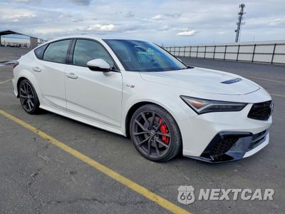 Czwarte zdjęcie samochodu z boku: 2025 ACURA INTEGRA TYPE S VIN:19UDE5G93SA003297 - miniatura