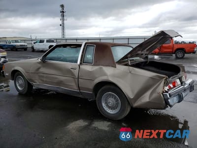 Drugie zdjęcie samochodu z przodu: 1983 BUICK REGAL LIMITED VIN:1G4AM47A4DR407184 - miniatura