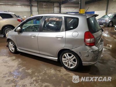 Drugie zdjęcie samochodu z przodu: 2008 HONDA FIT SPORT VIN:JHMGD38648S061444 - miniatura