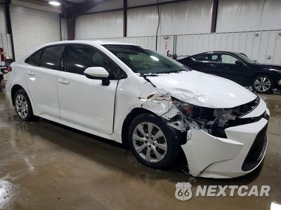 Czwarte zdjęcie samochodu z boku: 2021 TOYOTA COROLLA LE VIN:JTDEPMAE3MJ162269 - miniatura
