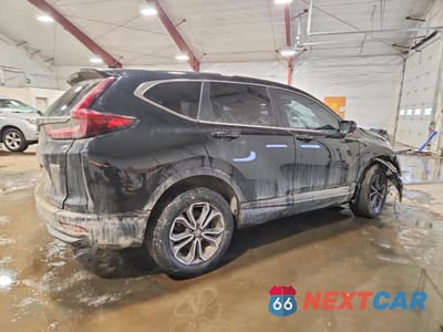Trzecie zdjęcie samochodu z tyłu: 2022 HONDA CR-V EX VIN:2HKRW2H55NH624243 - miniatura