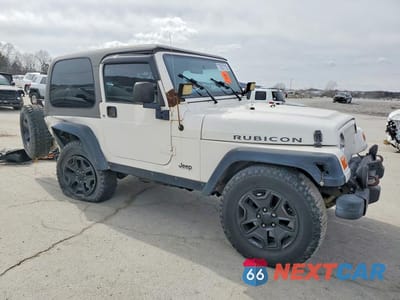 Czwarte zdjęcie samochodu z boku: 2003 JEEP WRANGLER / TJ RUBICON VIN:1J4FA69S93P338050 - miniatura