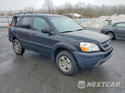 Czwarte zdjęcie samochodu z boku: 2004 HONDA PILOT EX VIN:2HKYF18414H528122 - miniatura