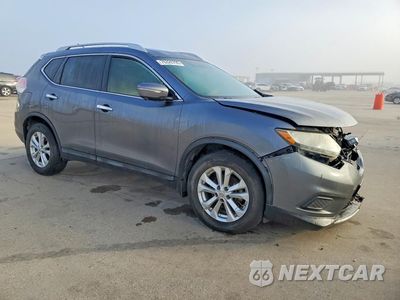 Czwarte zdjęcie samochodu z boku: 2015 NISSAN ROGUE S VIN:5N1AT2MV4FC770105 - miniatura