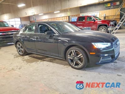 Czwarte zdjęcie samochodu z boku: 2018 AUDI A4 PREMIUM PLUS VIN:WAUENAF42JA171851 - miniatura