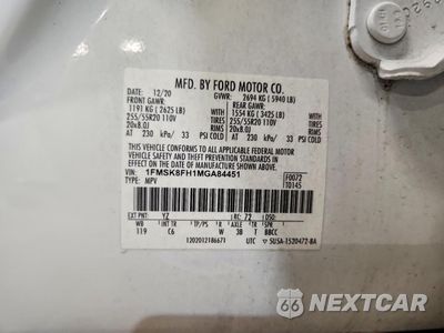 Zdjęcie 13 z 13 samochodu: 2021 FORD EXPLORER LIMITED VIN:1FMSK8FH1MGA84451 - miniatura