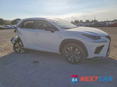 Czwarte zdjęcie samochodu z boku: 2020 LEXUS NX 300 F SPORT VIN:JTJSARDZ5L5005640 - miniatura