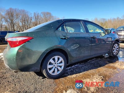 Trzecie zdjęcie samochodu z tyłu: 2015 TOYOTA COROLLA L VIN:2T1BURHE4FC291330 - miniatura
