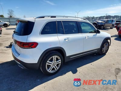 Trzecie zdjęcie samochodu z tyłu: 2020 MERCEDES-BENZ GLB 250 VIN:W1N4M4GB8LW040468 - miniatura