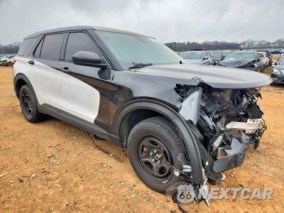 Czwarte zdjęcie samochodu z boku: 2023 FORD EXPLORER POLICE INTERCEPTOR VIN:1FM5K8AB6PGB12555 - miniatura
