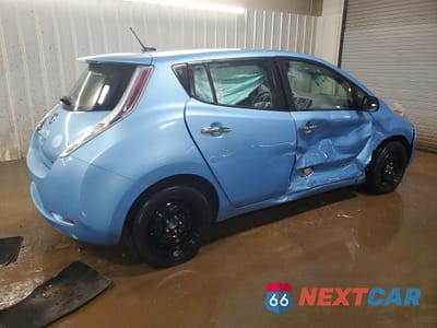 Trzecie zdjęcie samochodu z tyłu: 2015 NISSAN LEAF S VIN:1N4AZ0CP8FC320683 - miniatura