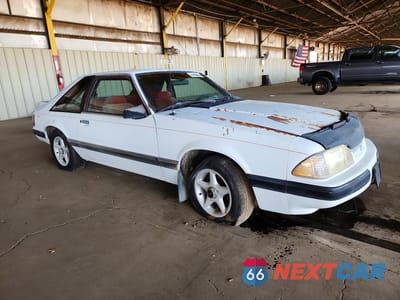 Czwarte zdjęcie samochodu z boku: 1989 FORD MUSTANG LX VIN:1FABP41A3KF223951 - miniatura