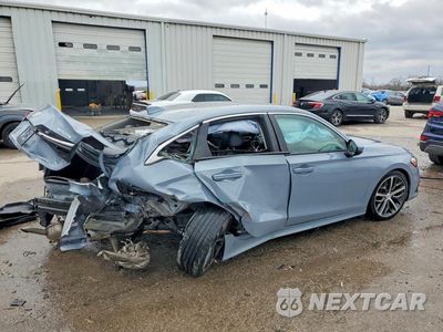 Trzecie zdjęcie samochodu z tyłu: 2024 HONDA CIVIC TOURING VIN:2HGFE1F99RH326090 - miniatura