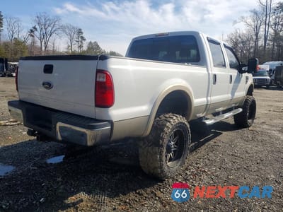 Trzecie zdjęcie samochodu z tyłu: 2008 FORD F350 SRW SUPER DUTY VIN:1FTWW31R28EA11507 - miniatura