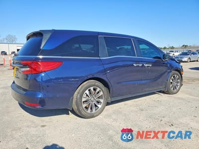 Trzecie zdjęcie samochodu z tyłu: 2024 HONDA ODYSSEY EXL VIN:5FNRL6H65RB031950 - miniatura