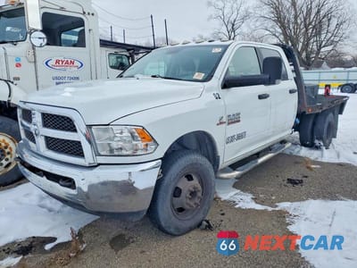 Drugie zdjęcie samochodu z przodu: 2017 RAM 3500 FLATBED TRUCK VIN:3C7WRTCL7HG619888 - miniatura